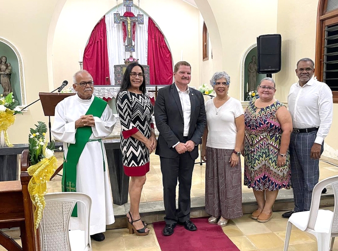 Asina a celebra e di 5 Aniversario di Fundacion Kapel di Bethania