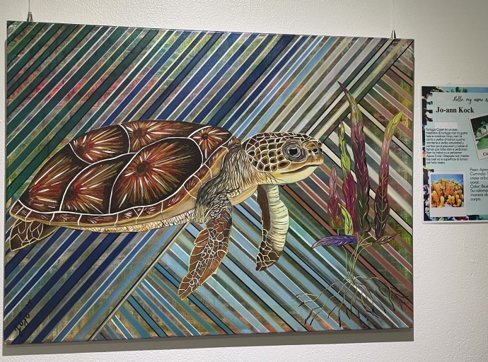 Exposicion 'Nos Laman y Turtuganan' na UNOCA