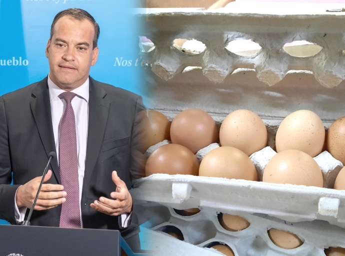 Awo e produccion di webo local ta na 15% pero cu meta pa yega na 100%