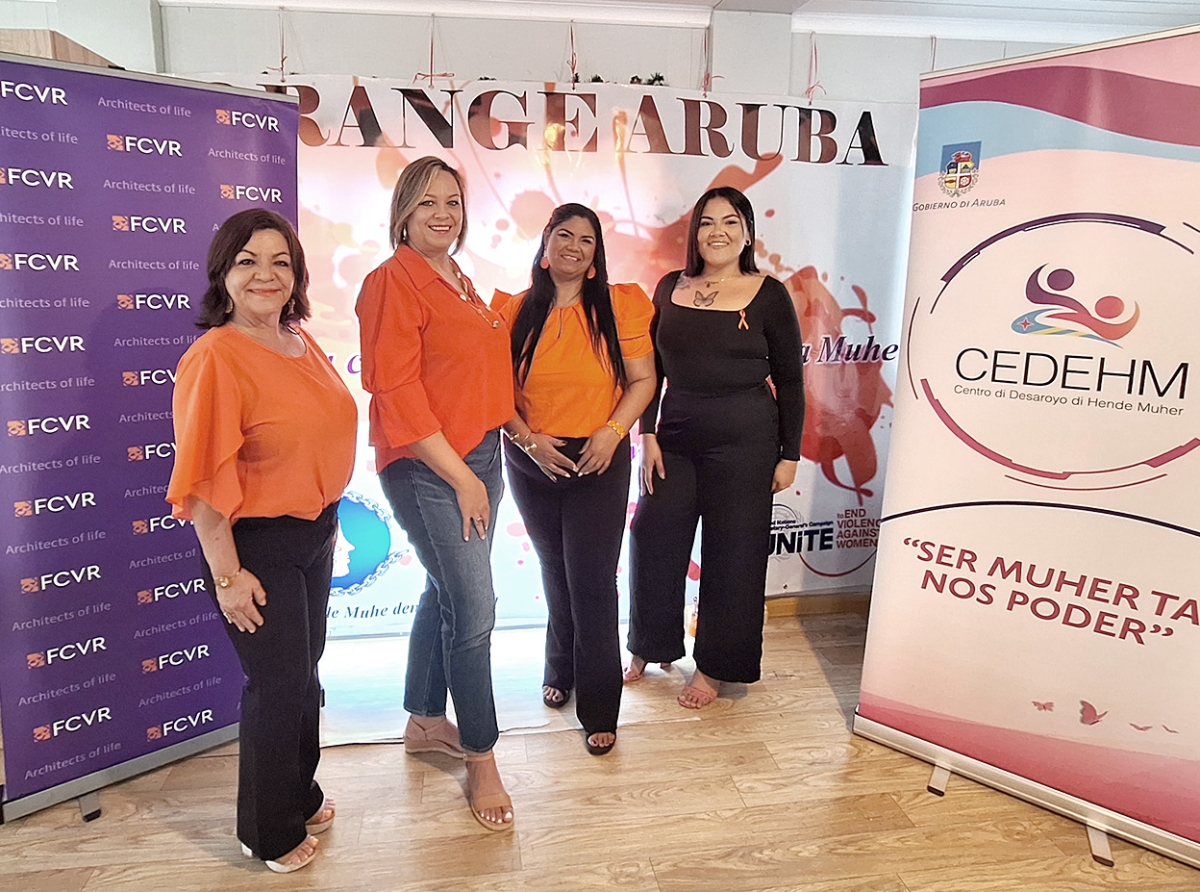 Aruba ta kleur Oraño pa stop violencia