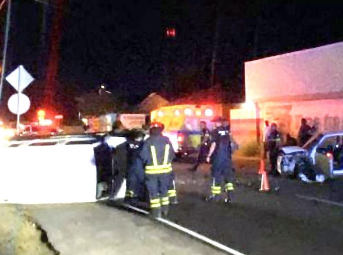 Accidente serio riba caminda di Savaneta pa Cura Cabay