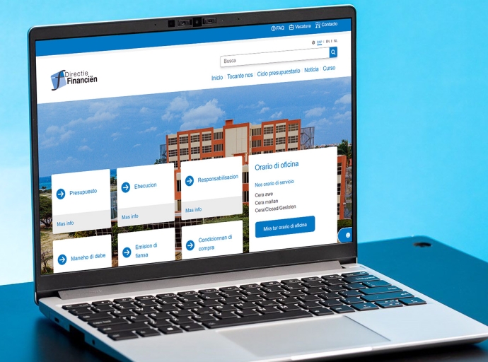 Directie Financiën na Aruba a lansa su website