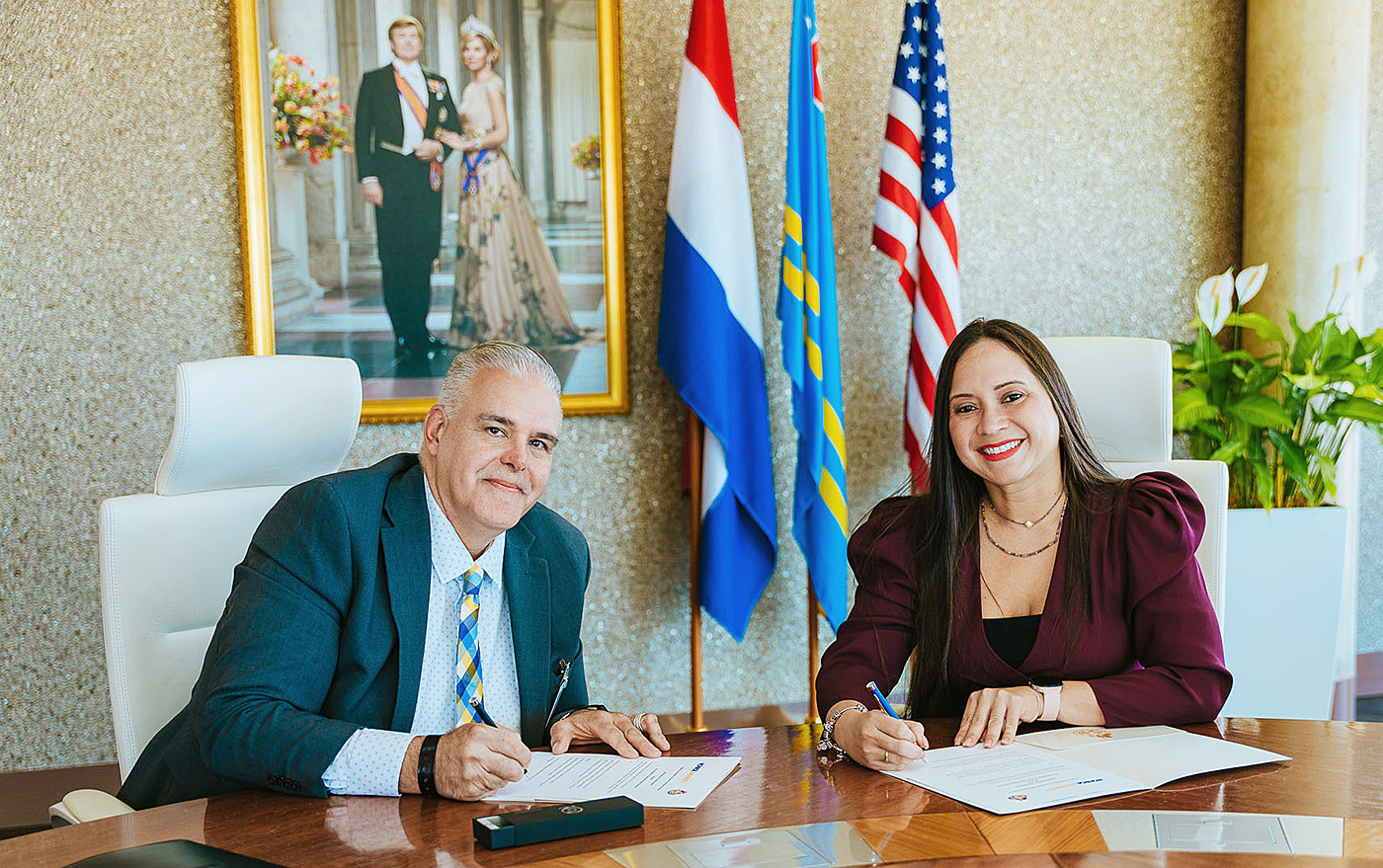 Minister Gerlien Croes a firma cu Monroe University di New York