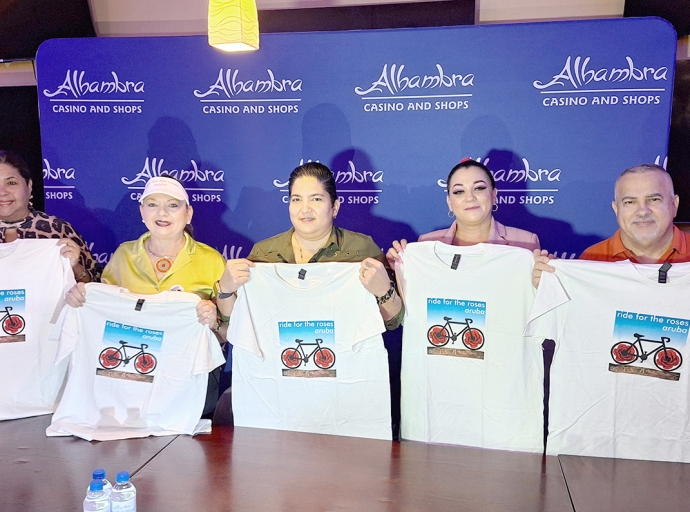KWF ta anuncia “Ride for the Roses 2025” den colaboracion cu Alhambra Casino
