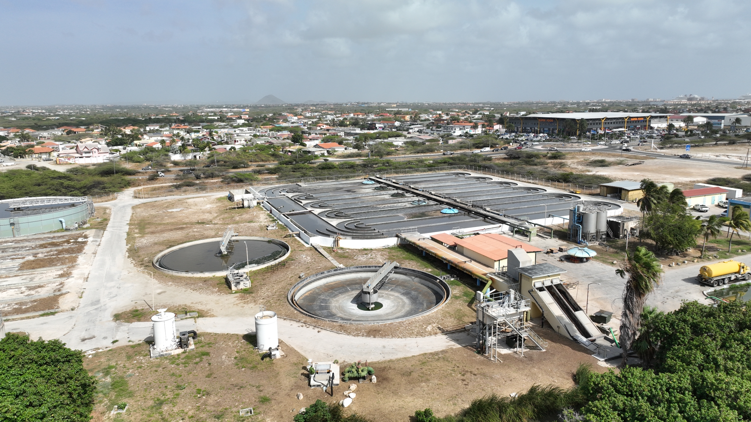Aruba Wastewater Sustainable Solutions cu mantenimento preventivo prome cu high-season cuminsa