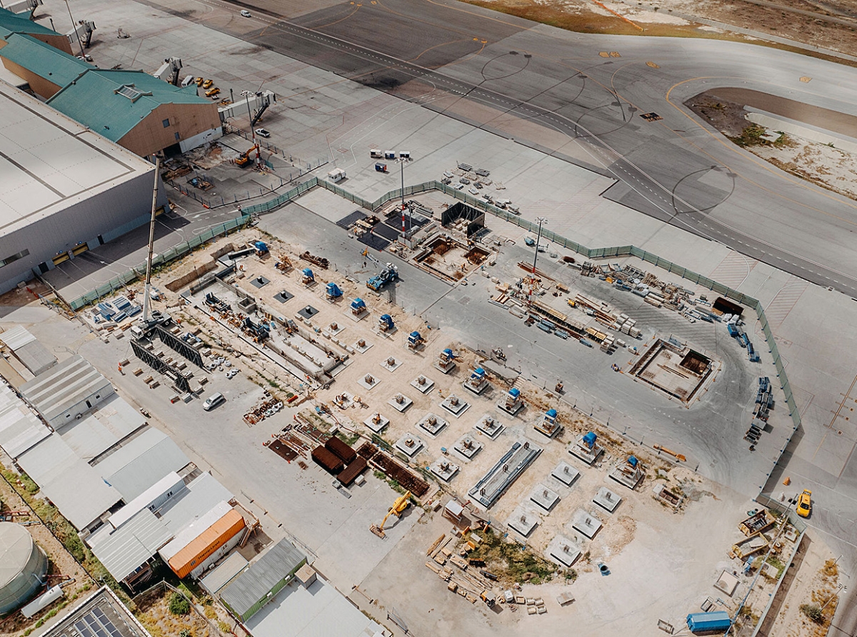 Fase 1B di expansion di Aeropuerto a cuminza