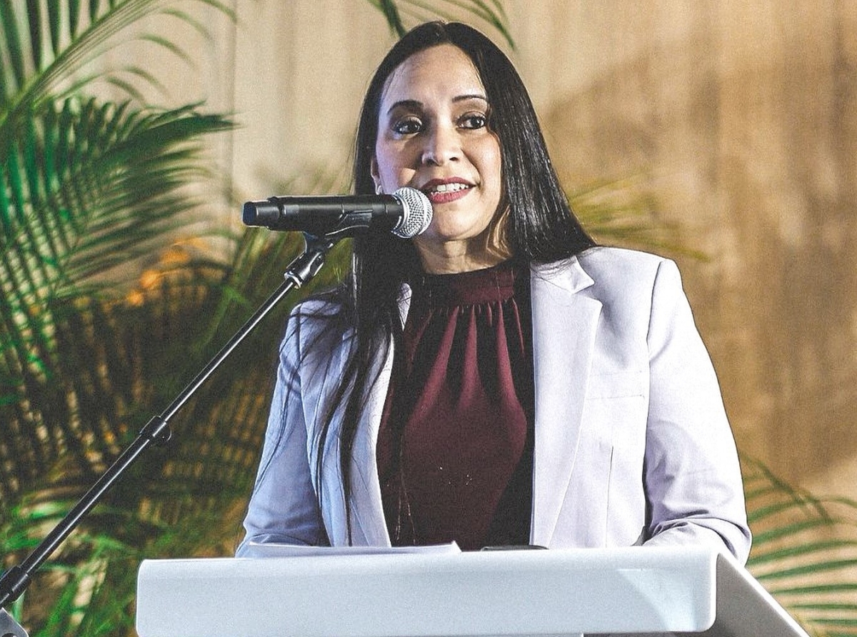 Minister Gerlien Croes ta representando Aruba durante International Sports Conference na Curaçao