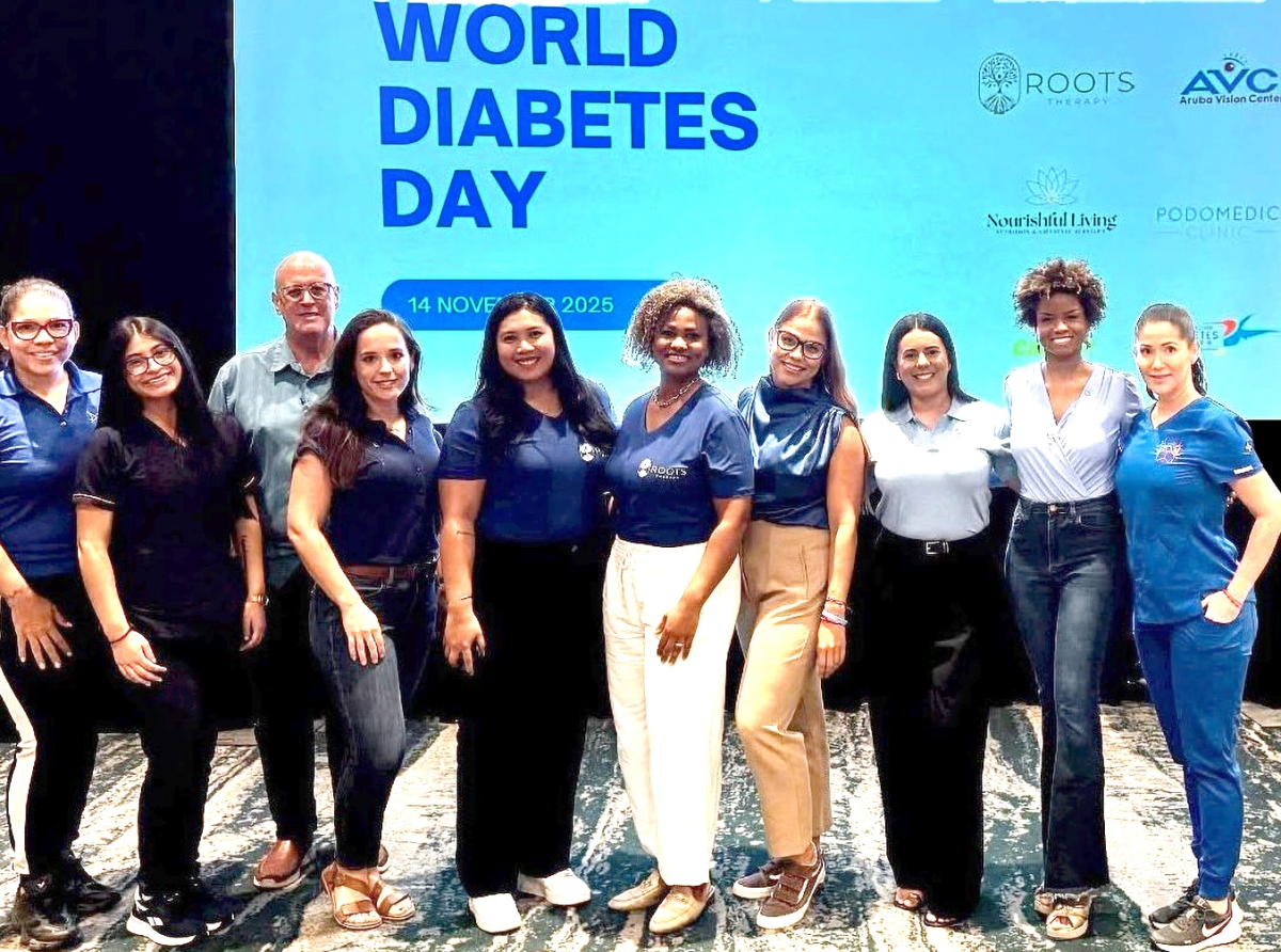 Empleadonan di Hotel a bira mas conciente riba ‘Dia Mundial di Diabetes’