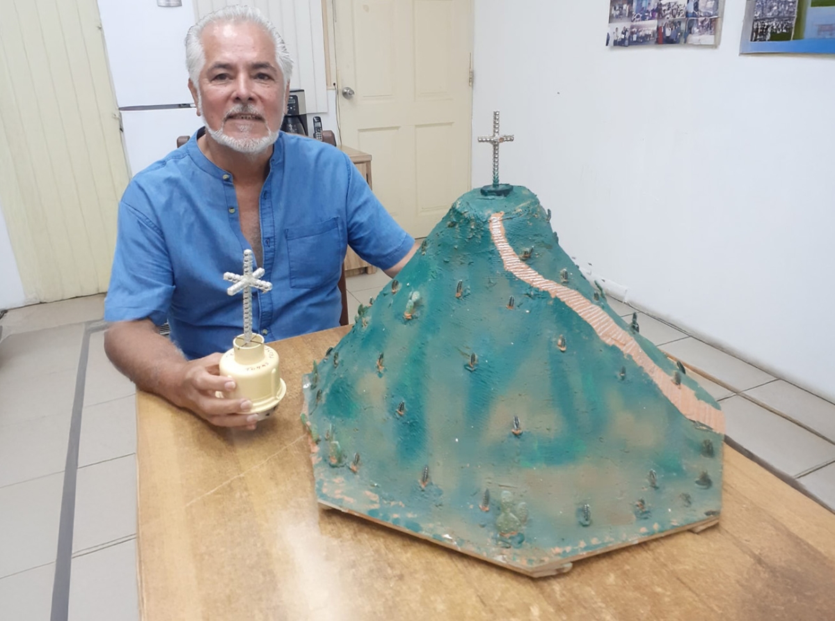 Tomas Gonzalez ta presenta atravez di DIARIO su proyecto ‘Un Cruz pa Aruba’