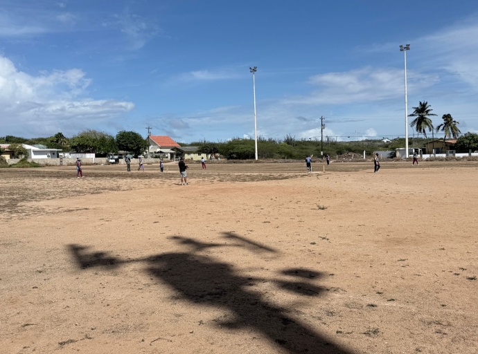 Oranjestad Tradewinds a gana wega di cricket contra San Nicolas Trustees
