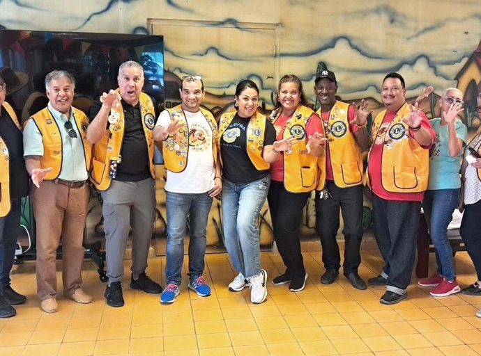 Aruba One Happy Island Lions Club ta cla pa December