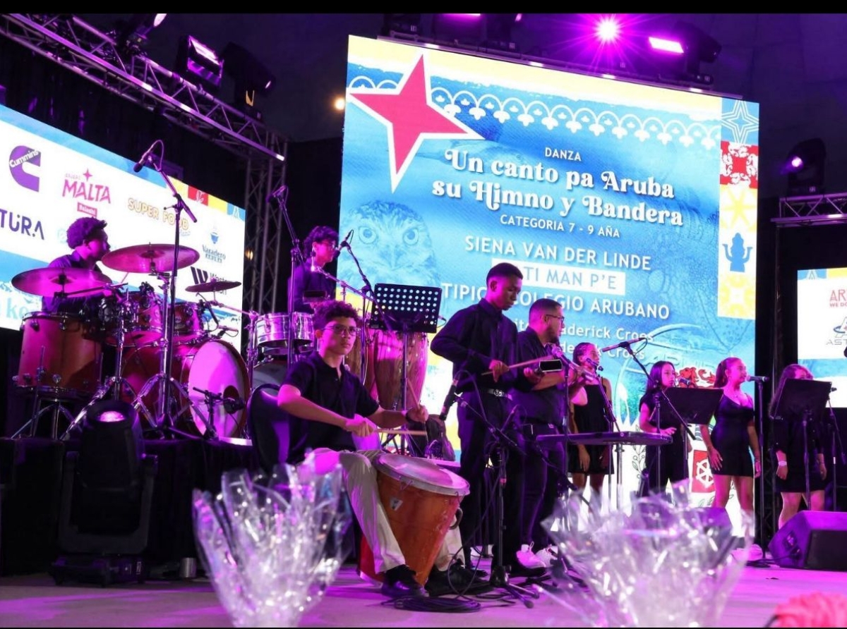 Tipico Colegio Arubano ta presenta concierto di Pasco riba diahuebs anochi