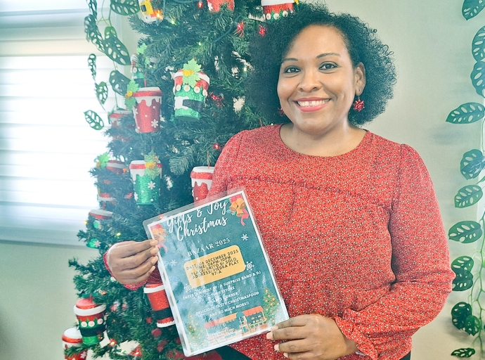 Diasabra tin evento ‘Gifts and Joy Christmas Bazaar’ na Pasadia Briyo di Solo na Piedra Plat