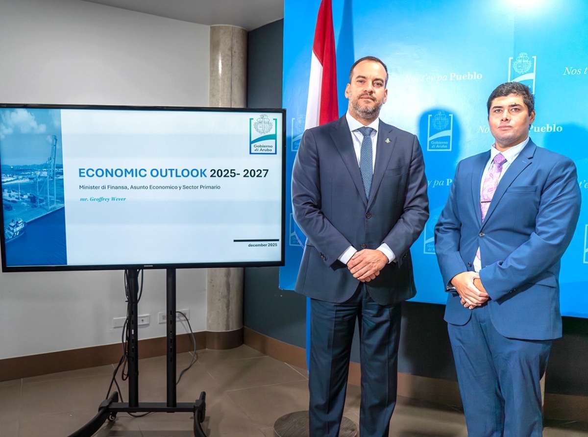 Minister Geoffrey Wever convenci cu Aruba su economia lo crece mas cu a proyecta