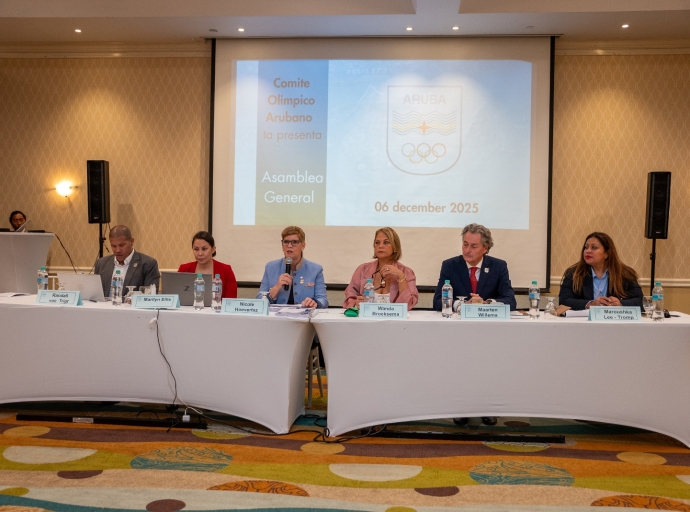 Comite Olimpico Arubano a tene un asamblea general cu federacionnan miembro
