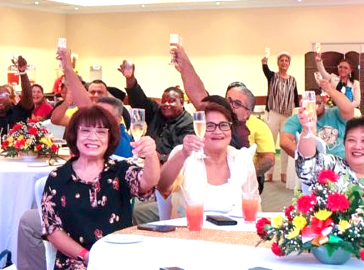 Diferente hubilario a wordo honra na La Cabana