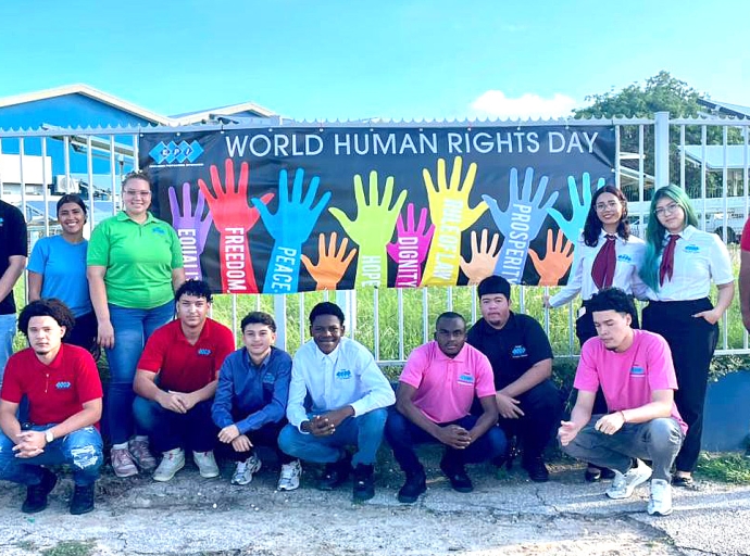 Colegio EPI a observa Dia di Derechonan Humano