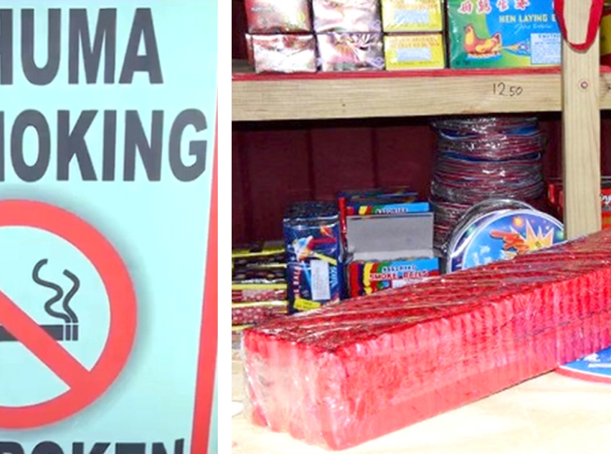 Ora di cumpra klapchi paga bo vehiculo di motor y no huma cigaria den cercania di e lugar di benta