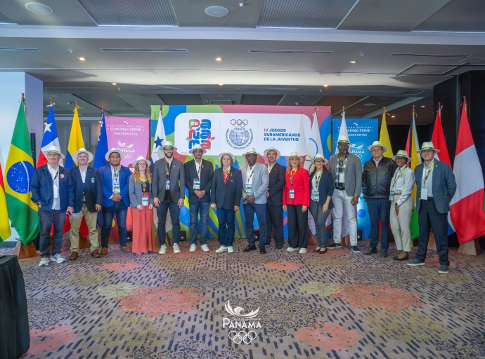 Monica Fajardo a asisti reunion di “Juegos Suramericanos de la Juventud Panama2026”
