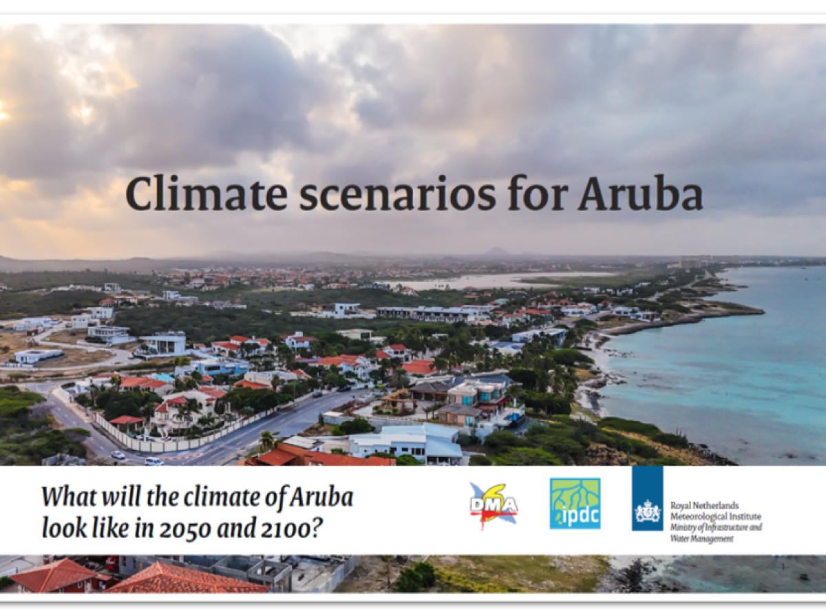 Escenario di cambio di clima nobo pa Aruba, Curaçao y Sint Maarten