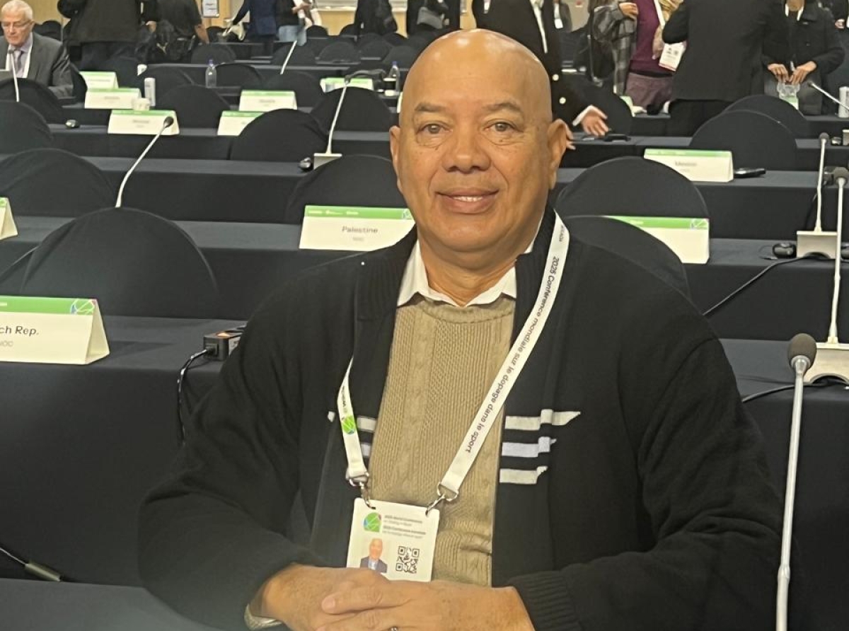 Patrick Werleman a atende e “2025 World Conference on Doping in Sport”