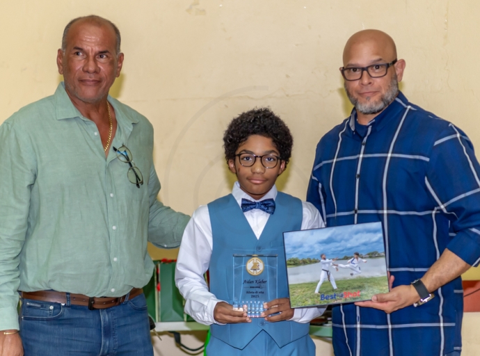 Aidan Klaber a sali atleta di aña 2025