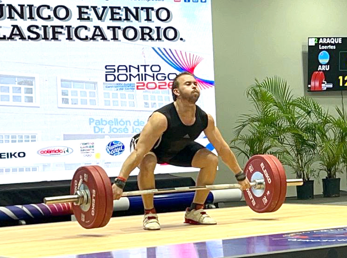 Atleta Laertes Araque a participa den Campeonato Centro Americano y del Caribe 2025