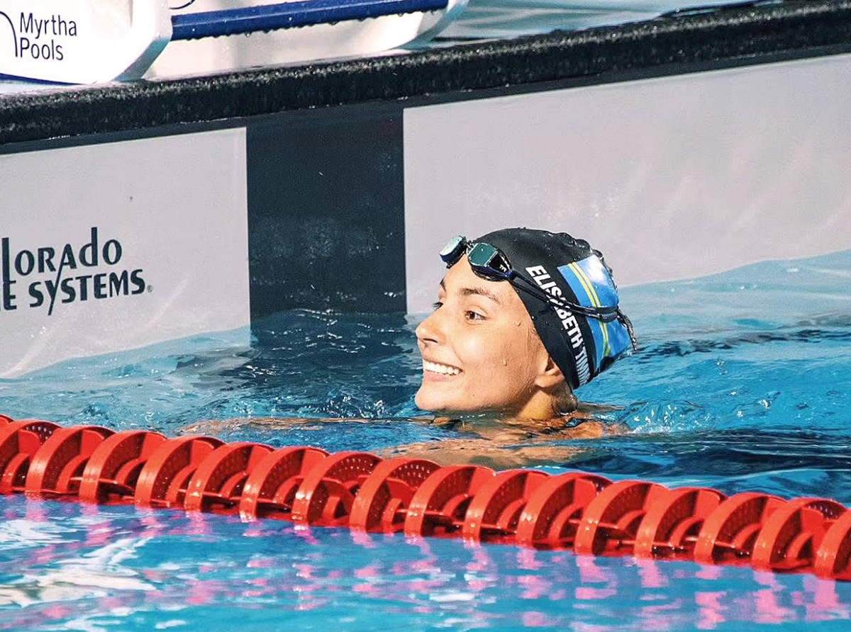 Elisabeth Timmer a marca historia como landador di Stingray Swimming Team na Hulanda