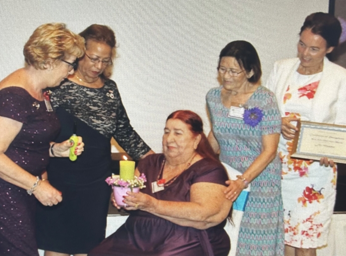 Women’s Club of Aruba recordando nan ‘Life Member’ Anna Geerman