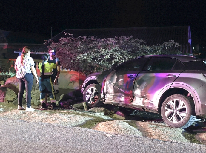    SUV electrico envolvi den otro accident na Tamarijn