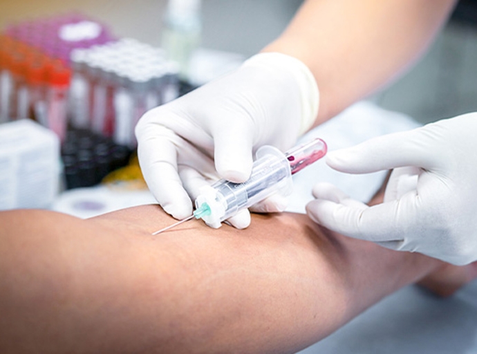 Esaki ta motibo pakico no por saca sanger di e braza unda un pashent a haya radioterapia