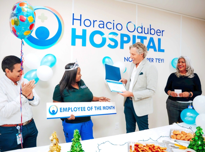 Erwina Sophia a bira Hospital su ultimo empleado di luna pa 2025