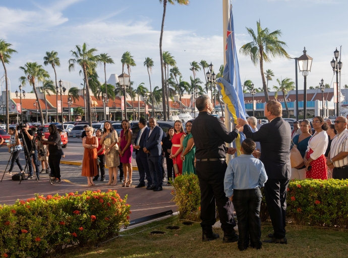 Develo di Escudo di Pais Aruba na Bestuurskantoor