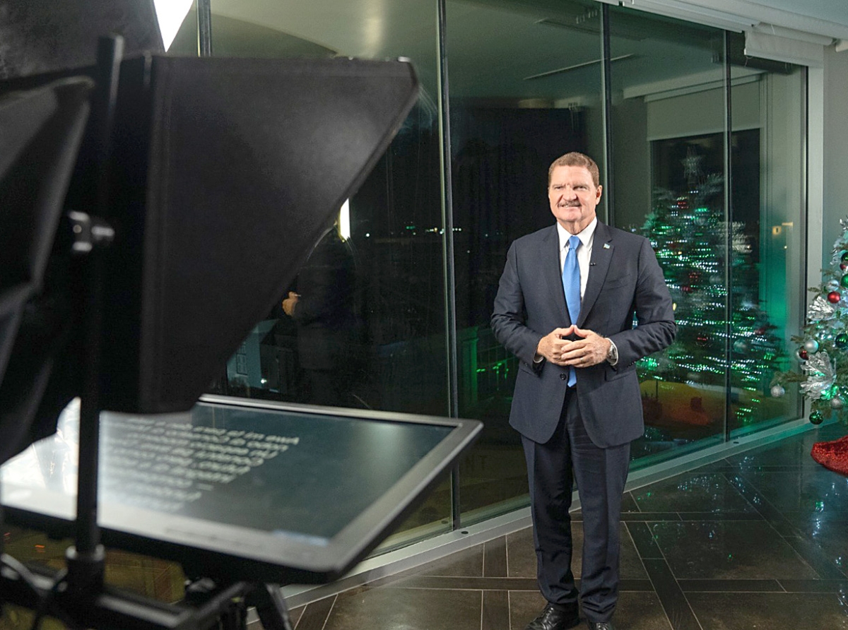 Mensahe nacional di fin di aña di Minister President Eman