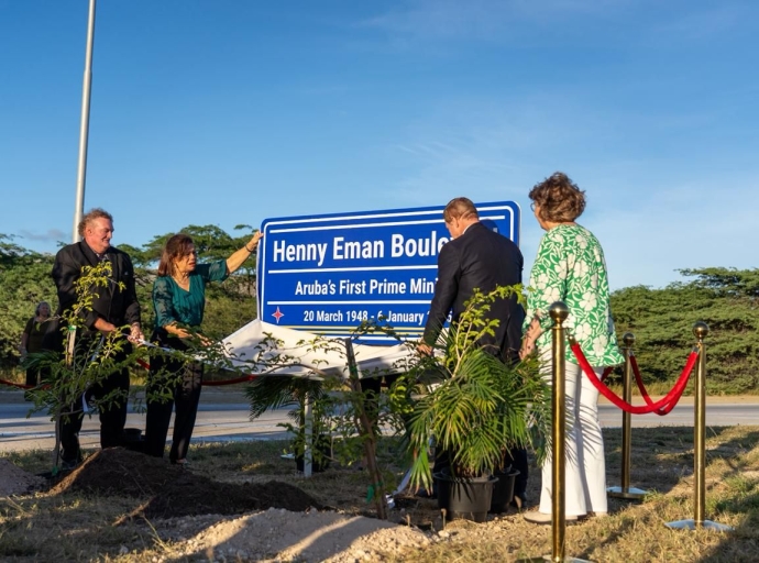 Henny Eman Boulevard a wordo inaugura oficialmente