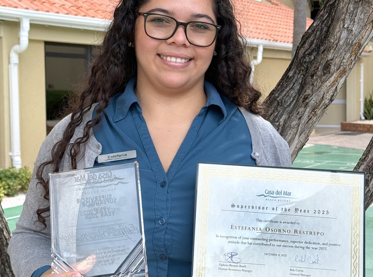 Estefania Osorno eligi como Supervisor di Aña di Casa del Mar