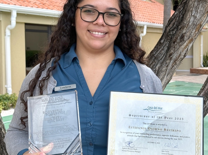 Estefania Osorno eligi como Supervisor di Aña di Casa del Mar
