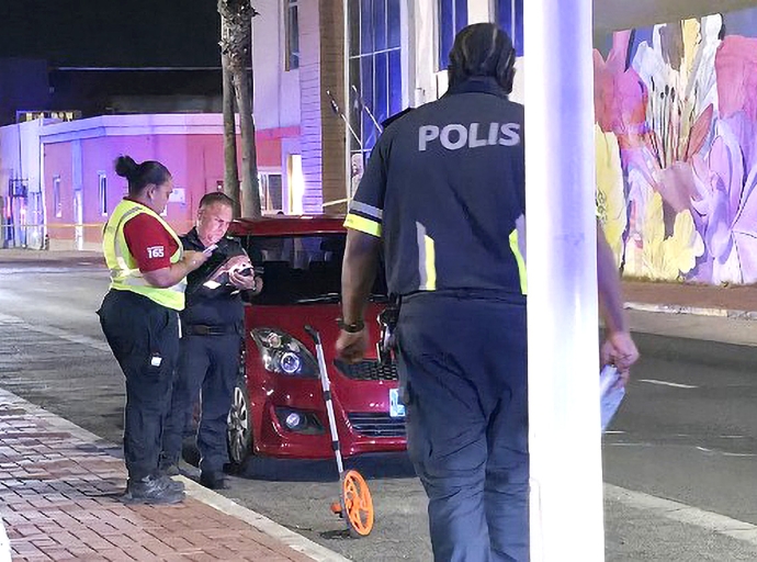 Otro caso di ‘Hit & Run’ cu a bay laga peaton gravemente herida na San Nicolas