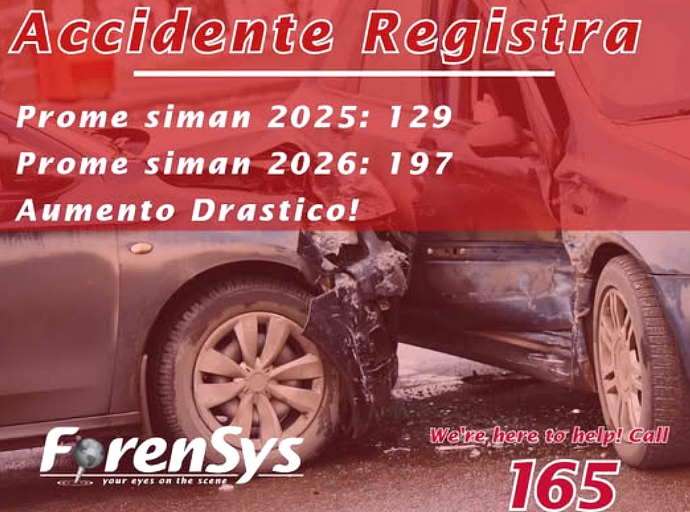 Cantidad di accident den prome siman di a؜ña a subi cu 34 porciento