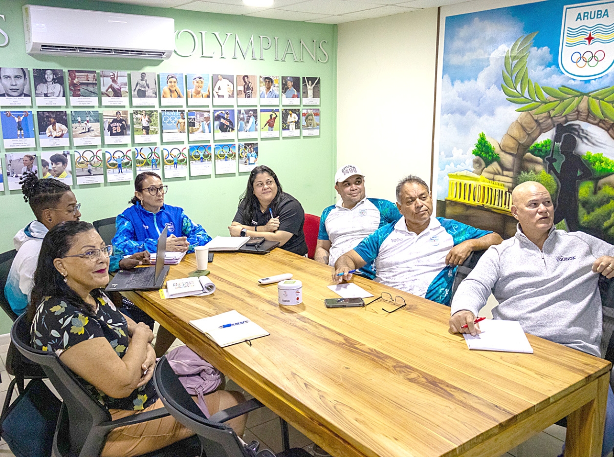Direccion di Deporte a cuminsa reuni cu Aruba Volleyball Association den cuadro di 2026