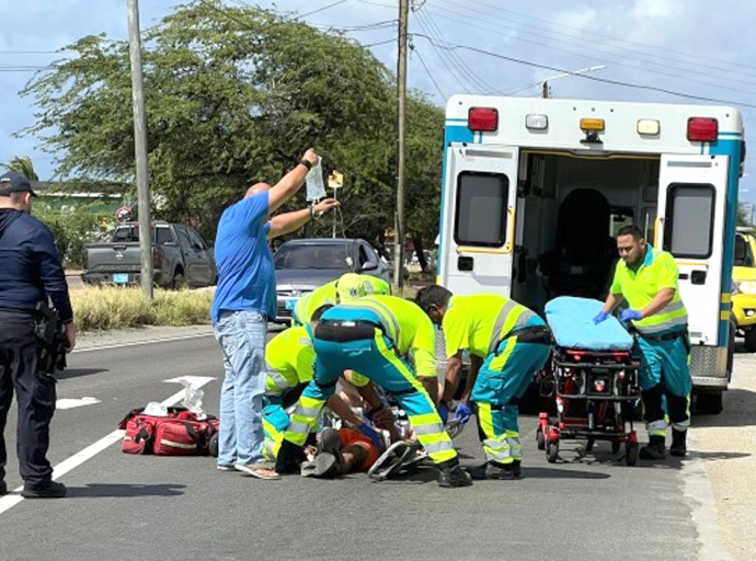 Alarma bati pa homber distrai coriendo den paña interior riba Green Corridor