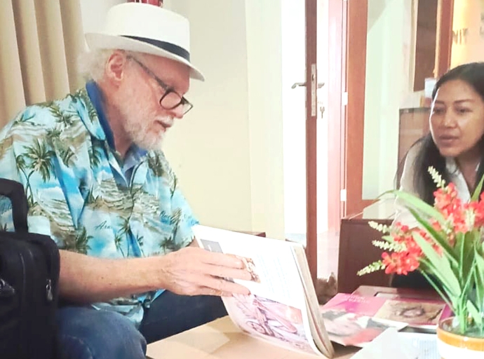 Obranan di Gustave Nouel a ser poni den Buki Nacional di Artista di 2026 na Hulanda