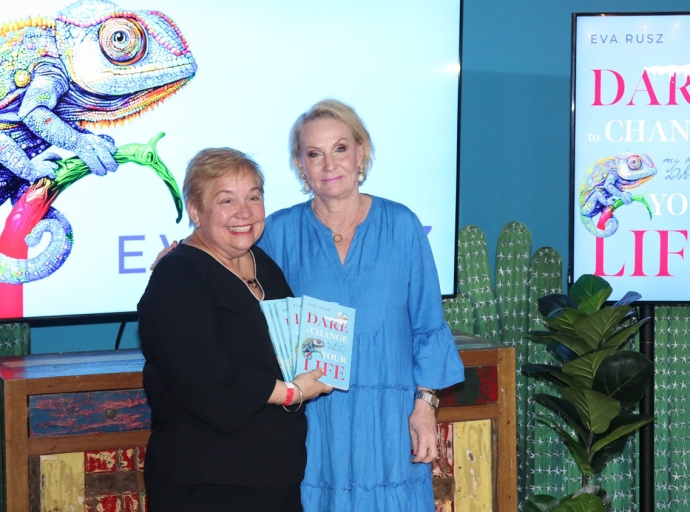 Autora Eva Rusz a lanza su buki ‘Dare to Change your Life’