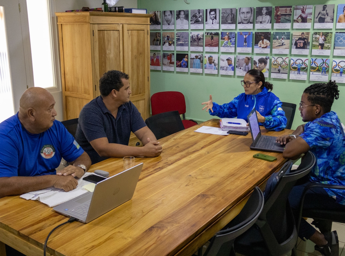 Comite Olimpico Arubano ta reuni cu Aruba Table Tennis Association