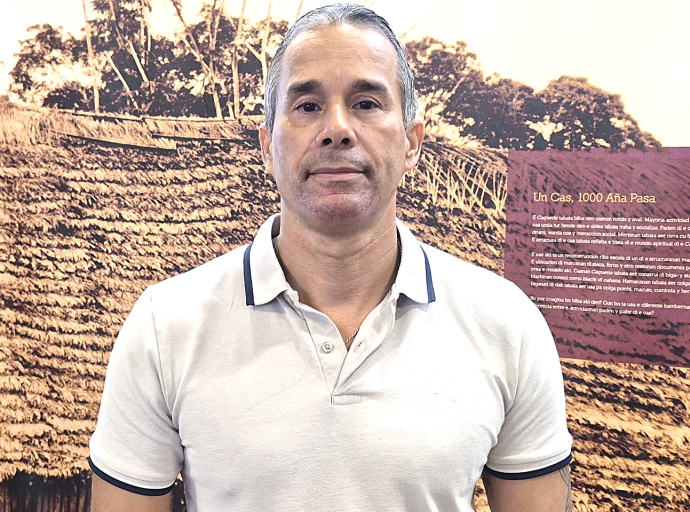 Museo MANA cu presentacion hopi interesante di Arkeologo Harold Kelly