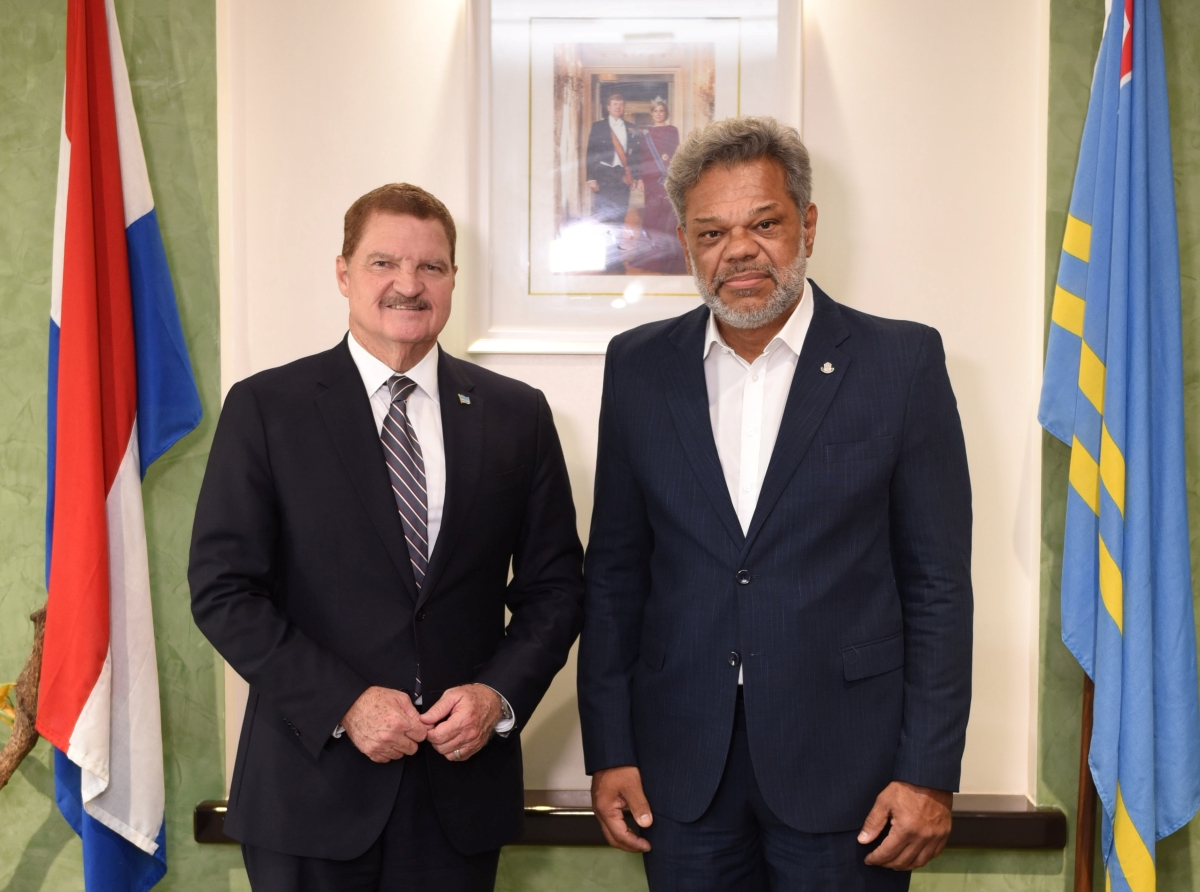 Prome Minister di Sint Maarten ta destaca importancia di cooperacion regional durante su bishita