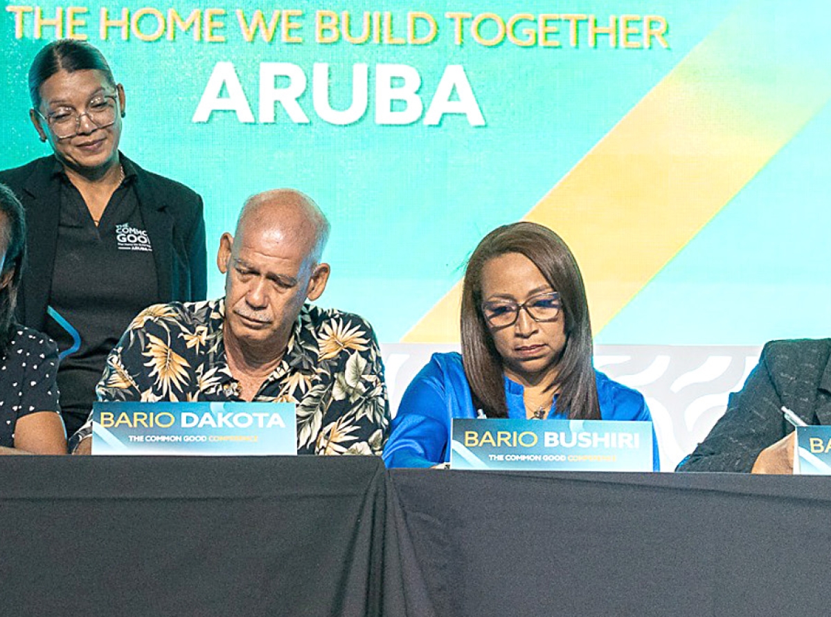 Barionan ta uni forsa pa e Bon Comun na Aruba