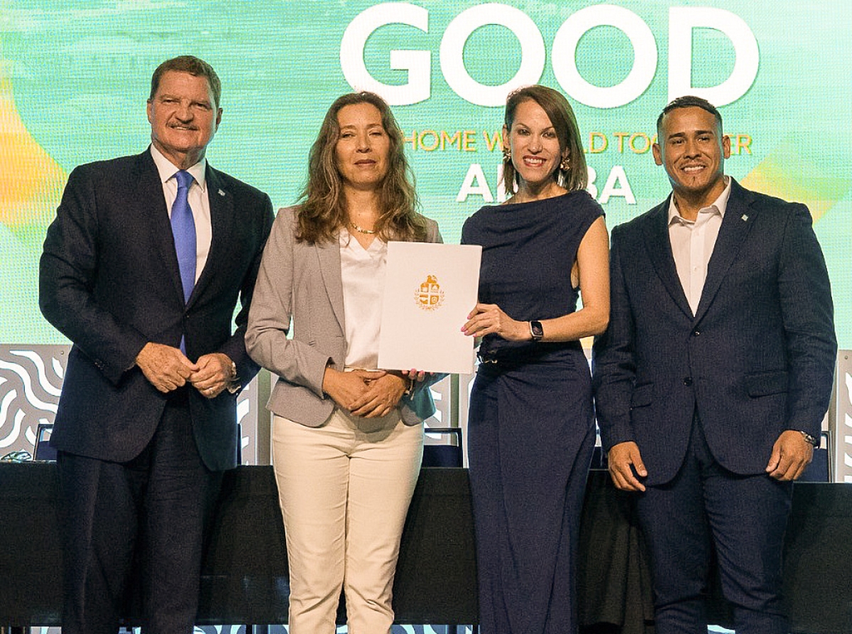 ATA y Aruba Conservation Foundation a firma MoU durante conferencia Common Good