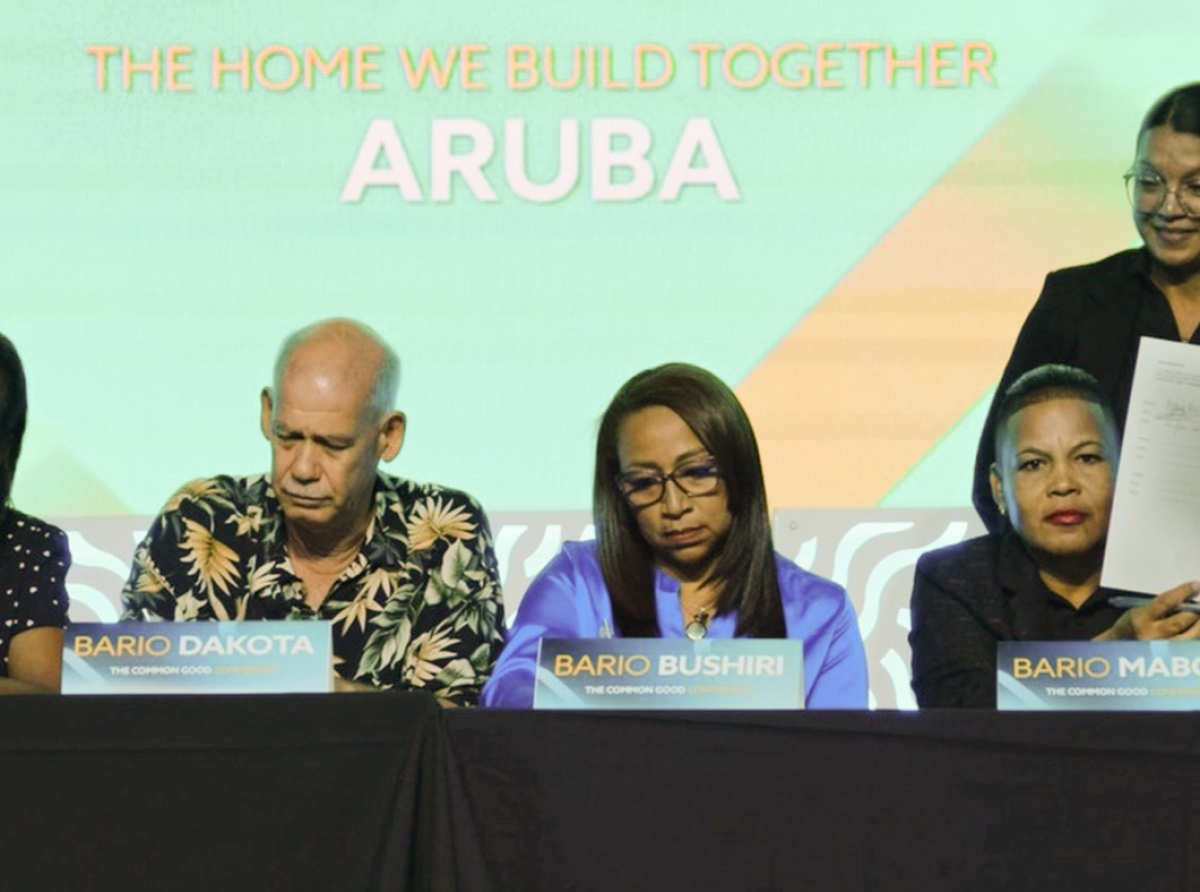 Bario Mabon a firma MOU cu Gobierno cu orguyo y compromiso pa bienestar comunitario