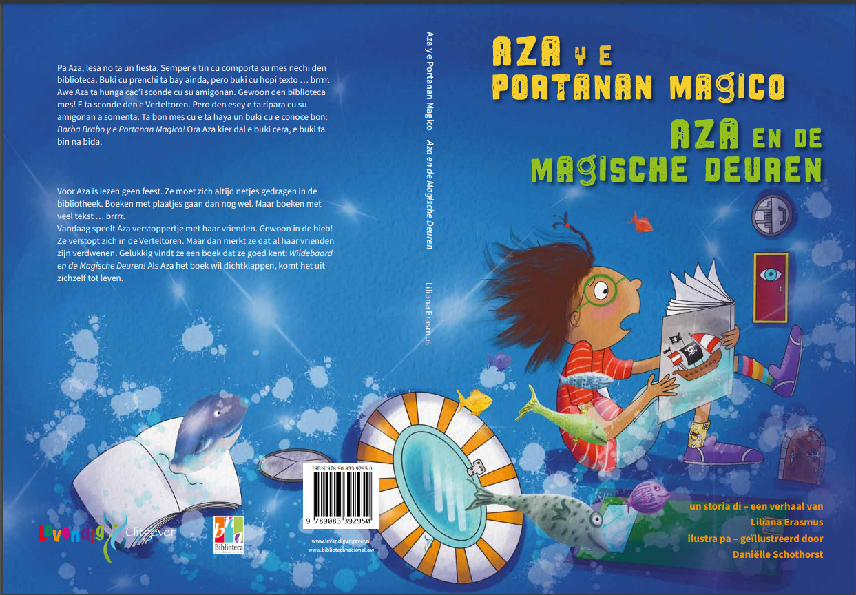 Buki mas popular y mas fia na biblioteca: 'Aza y e portanan magico'!